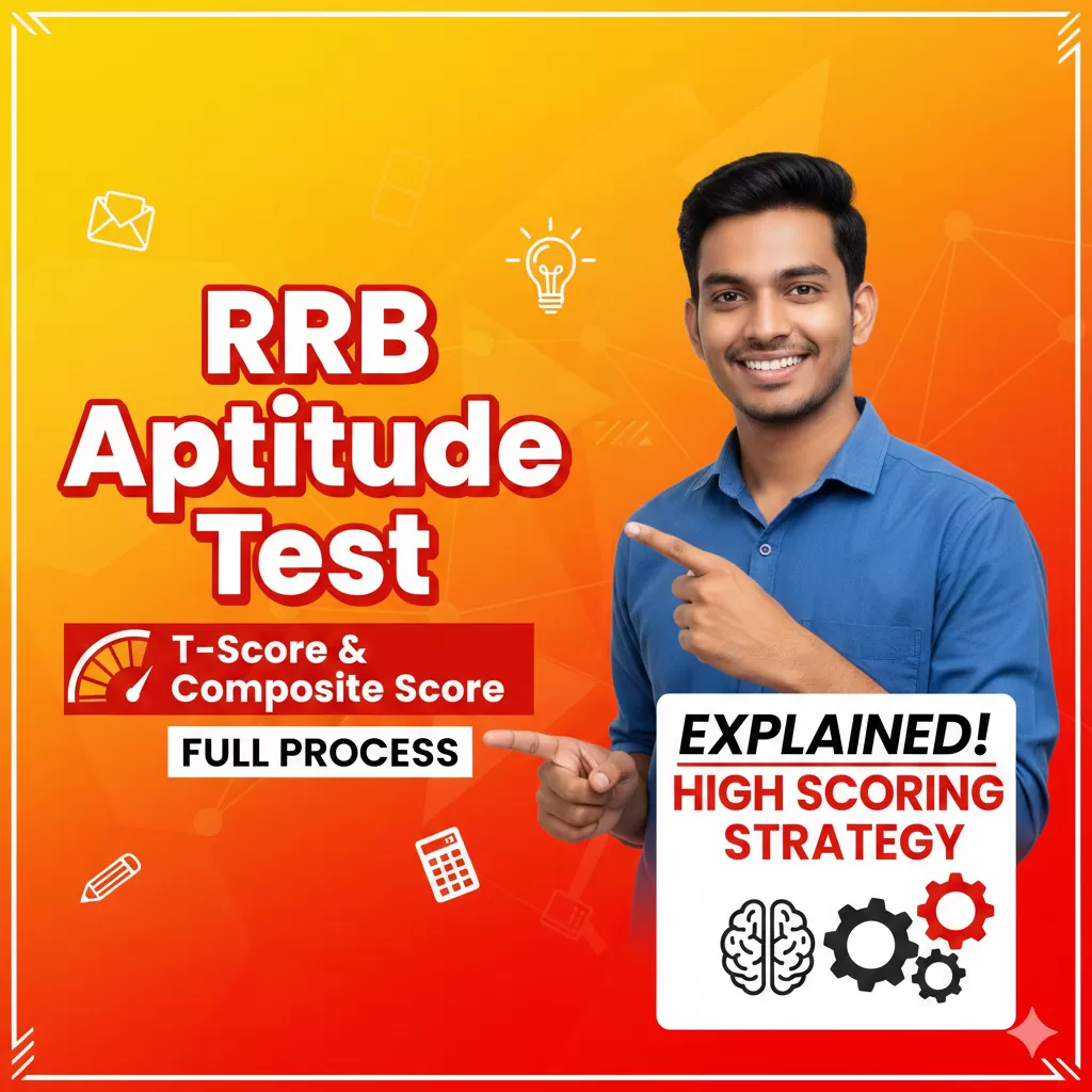 RRB Aptitude Test क्या है? T-Score, Composite Score और पूरा प्रक्रिया विस्तार से