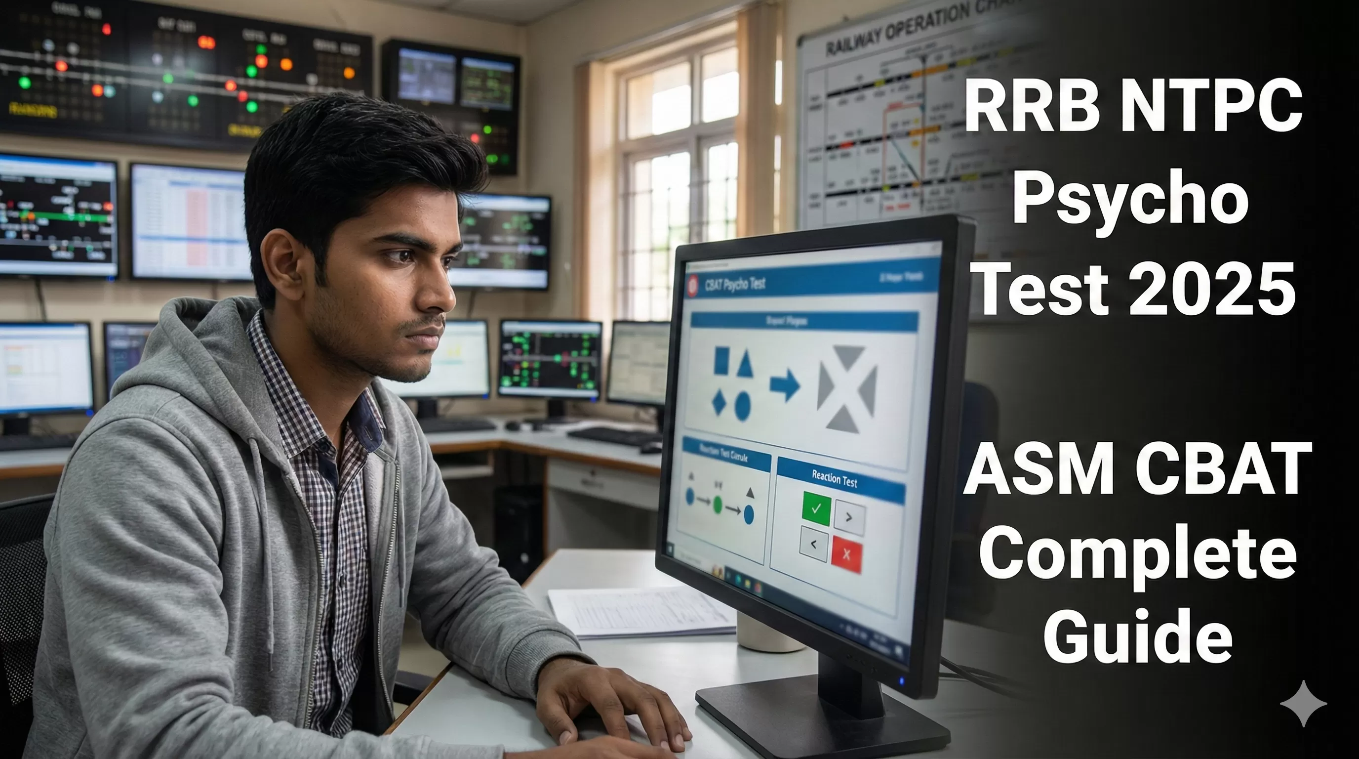 RRB NTPC Psycho Test 2025: Complete Guide for Assistant Station Master (ASM)